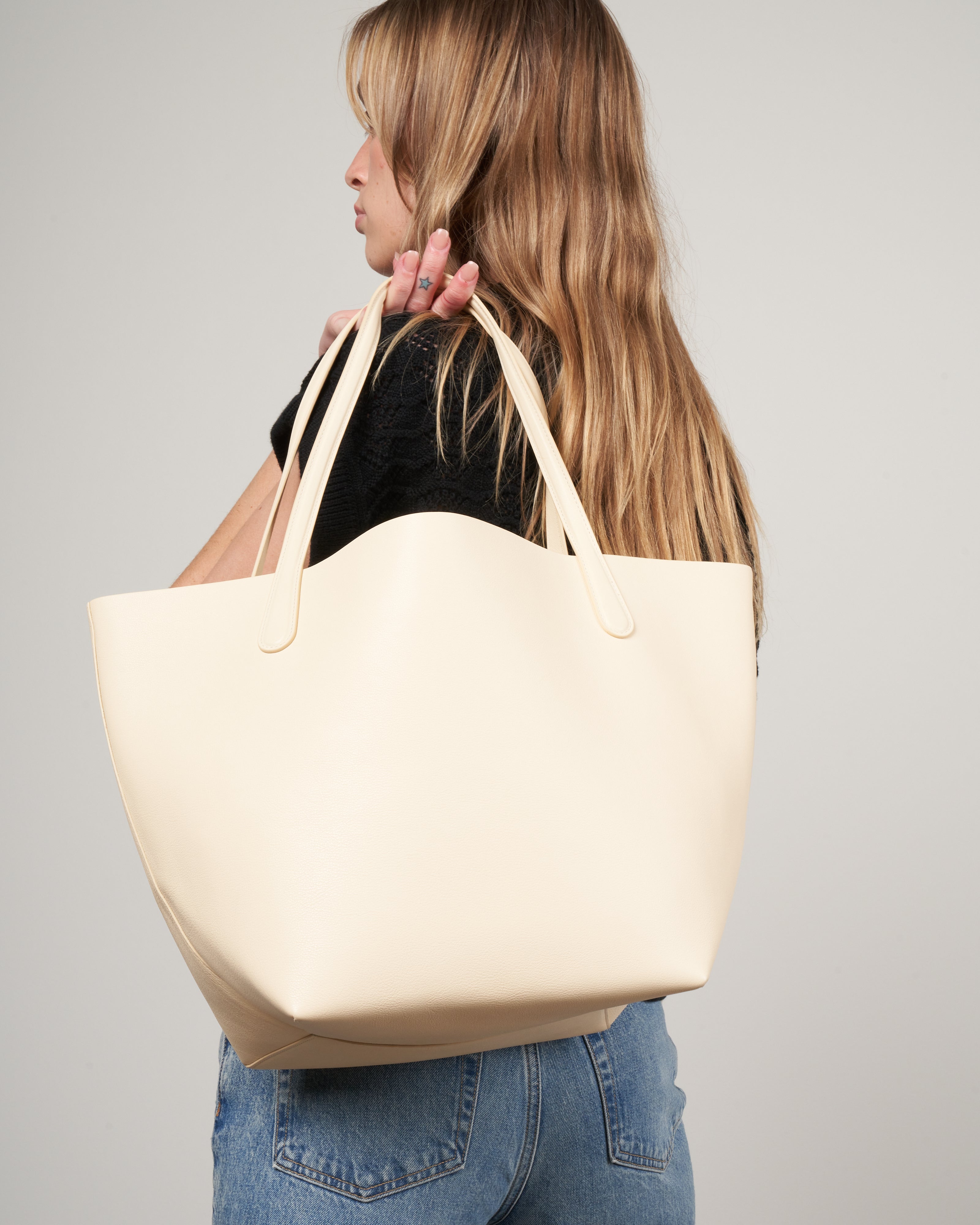 Mansur Gavriel, everyday soft tote - crema