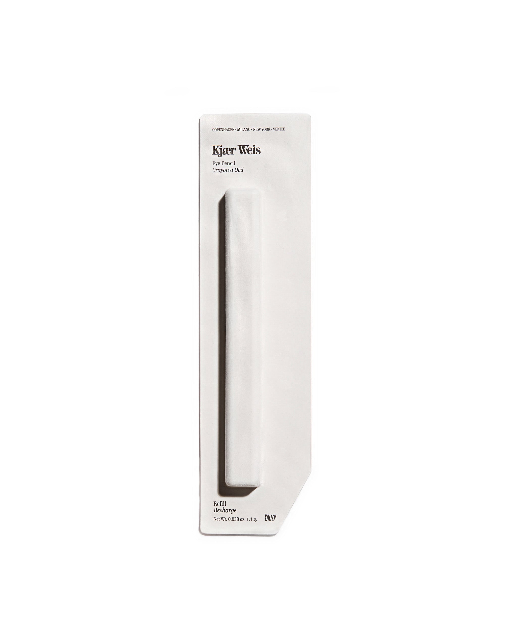 kjaer weis, eye pencil refill - bright