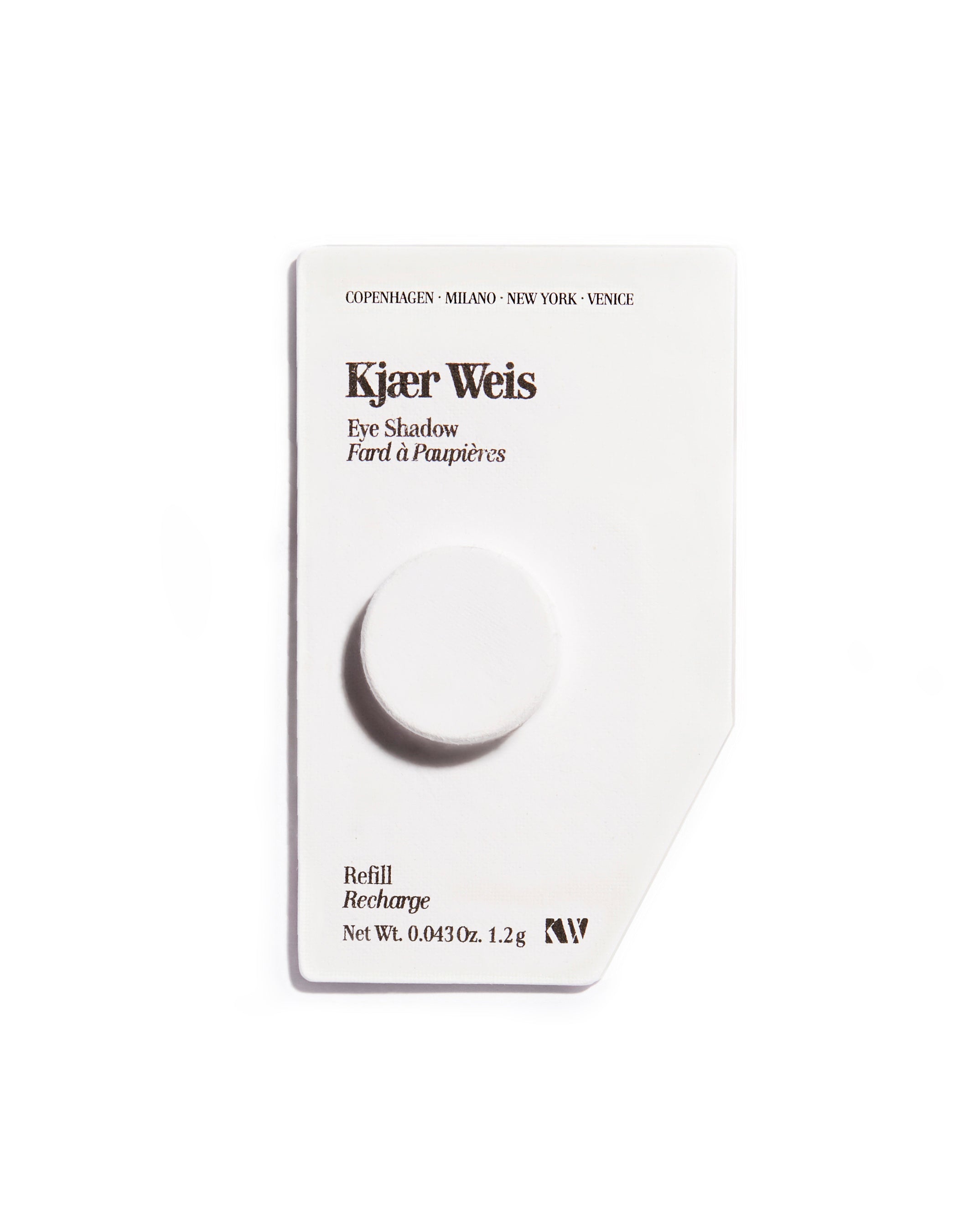 kjaer weis, eye shadow refill - cloud nine