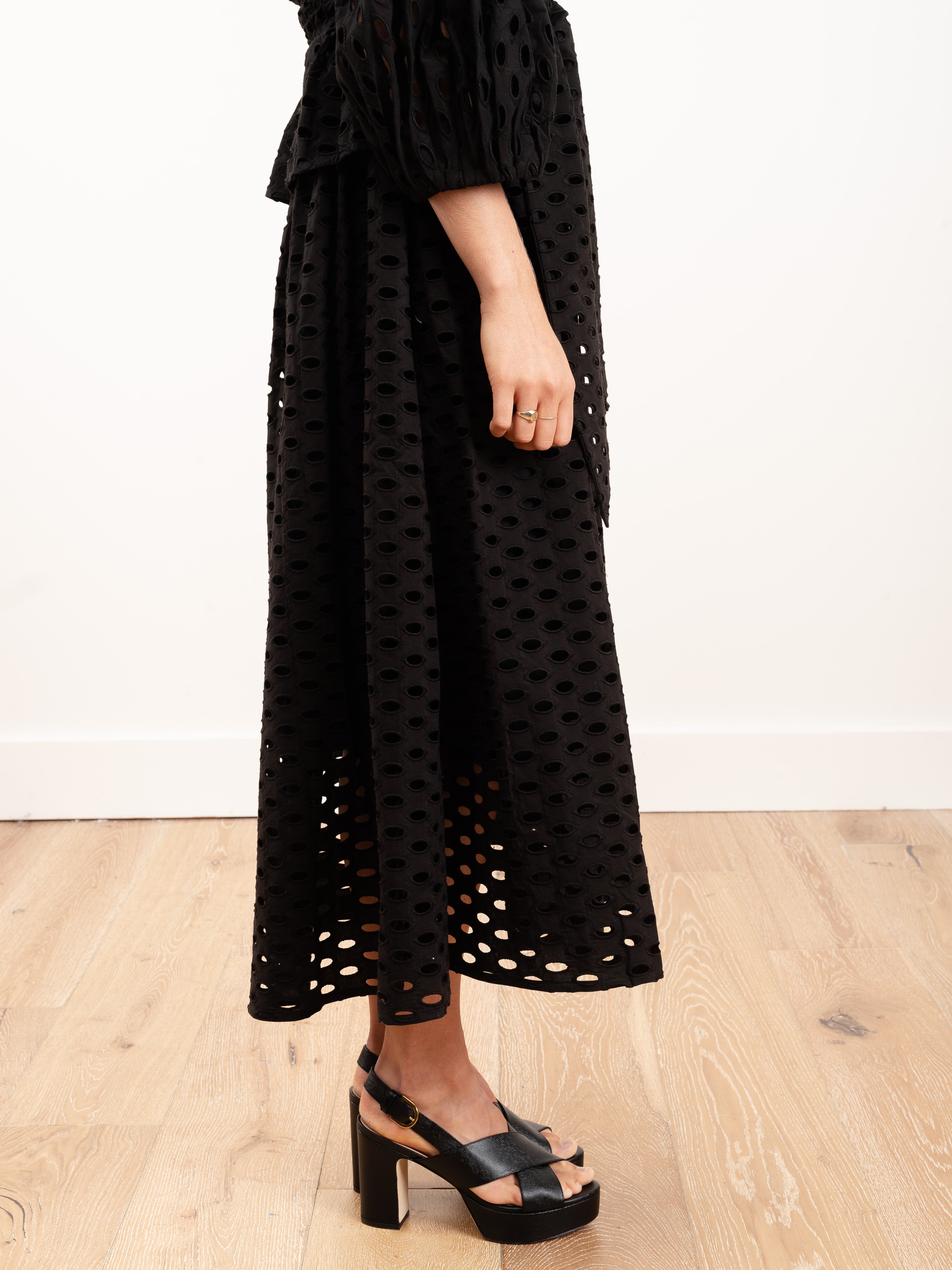 Mara Hoffman, eyelet skirt