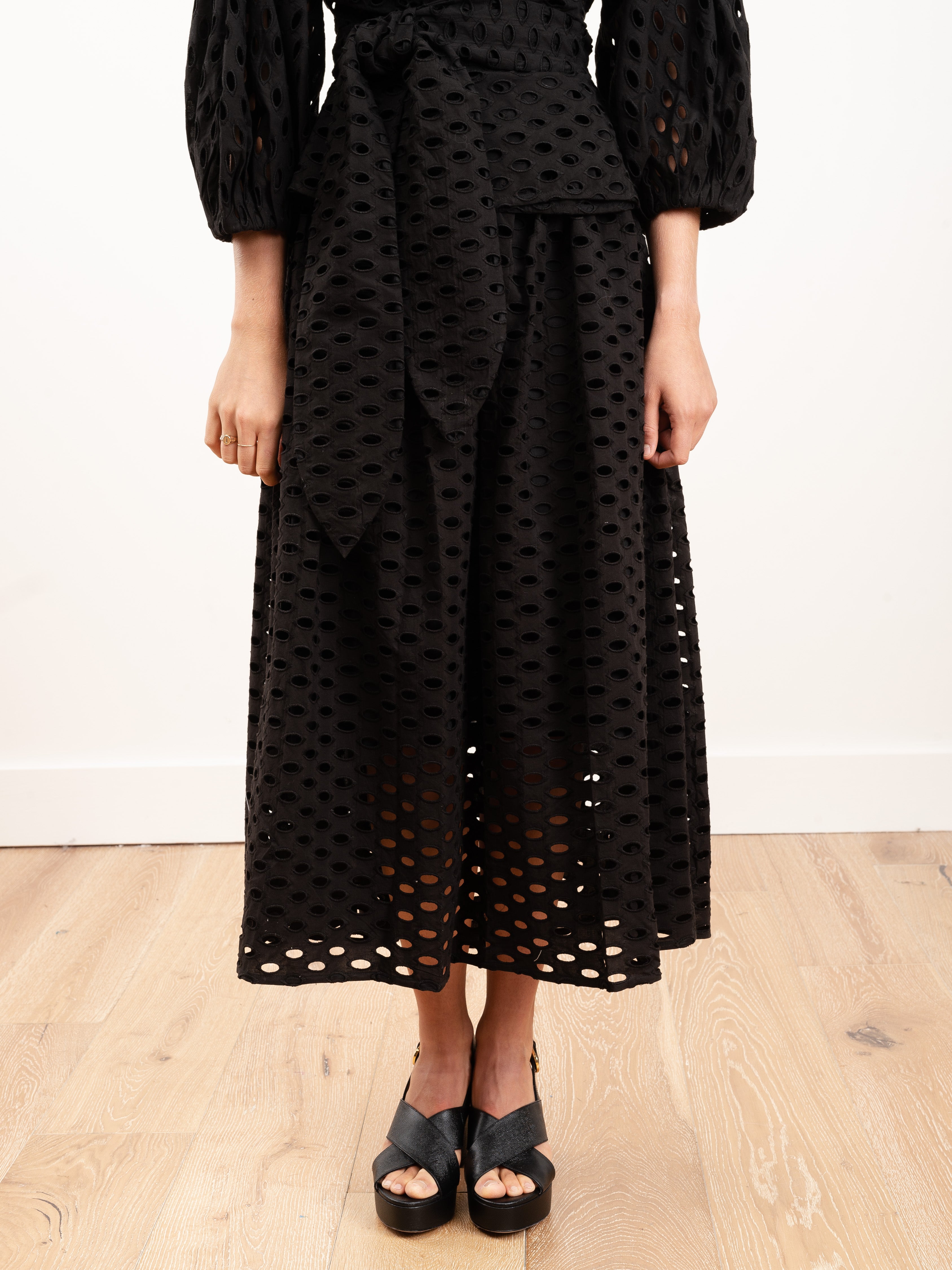 Mara Hoffman, eyelet skirt