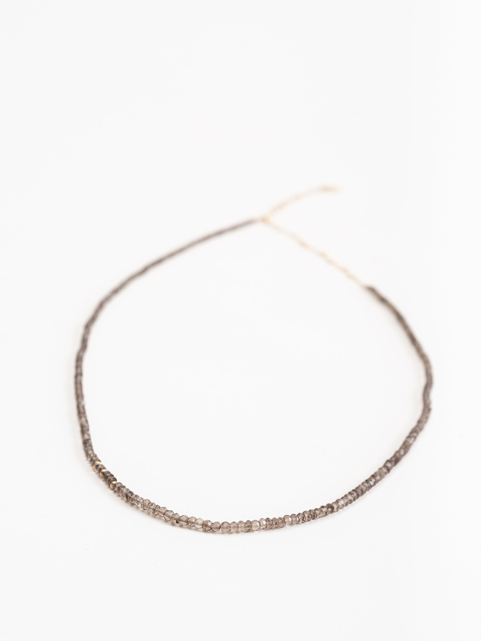 marian maurer, felix gold & smokey quartz necklace