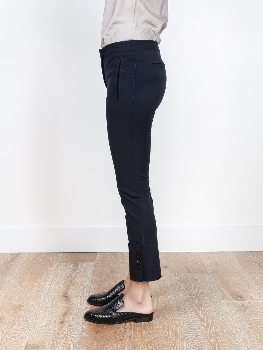 Joseph, finley button pant - navy