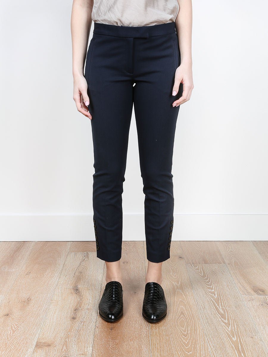 Joseph, finley button pant - navy