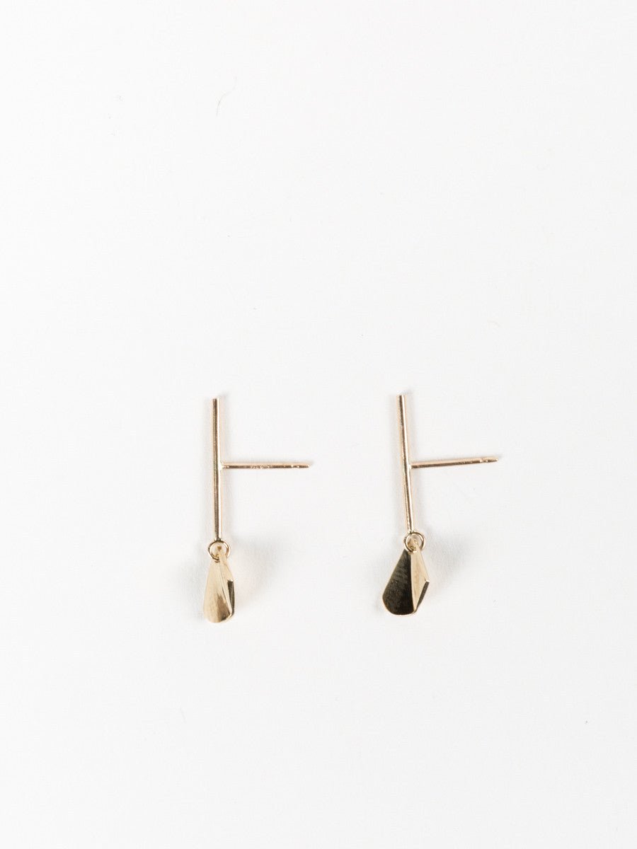 kaylin hertel, flicker earrings - 14k