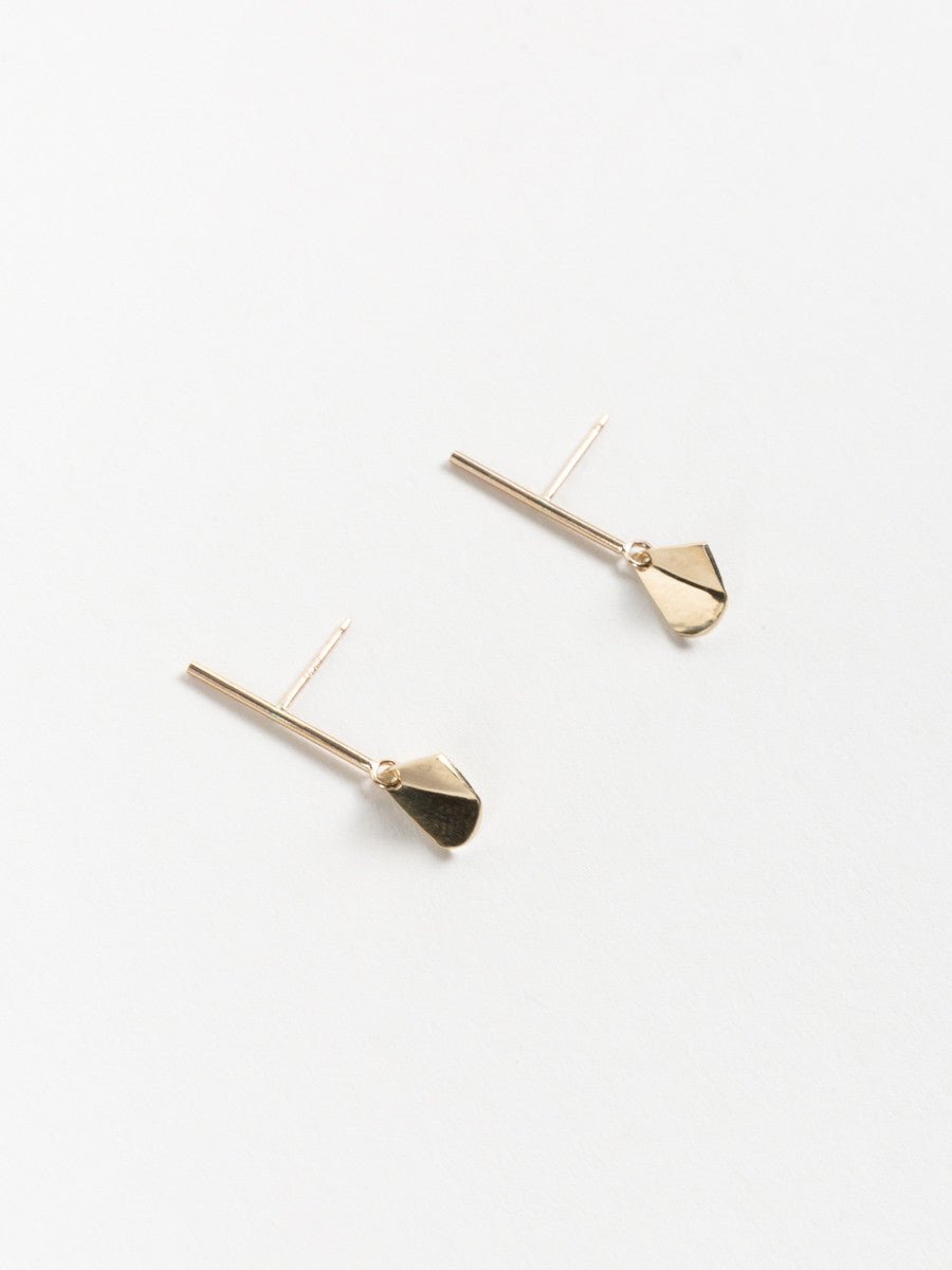 kaylin hertel, flicker earrings - 14k