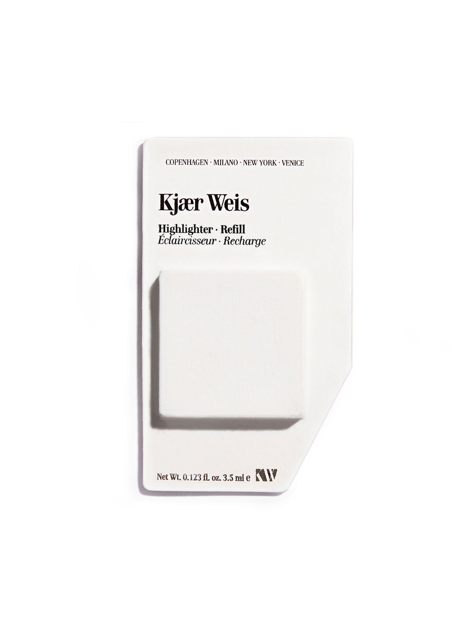 kjaer weis, glow highlighter refill - ravishing