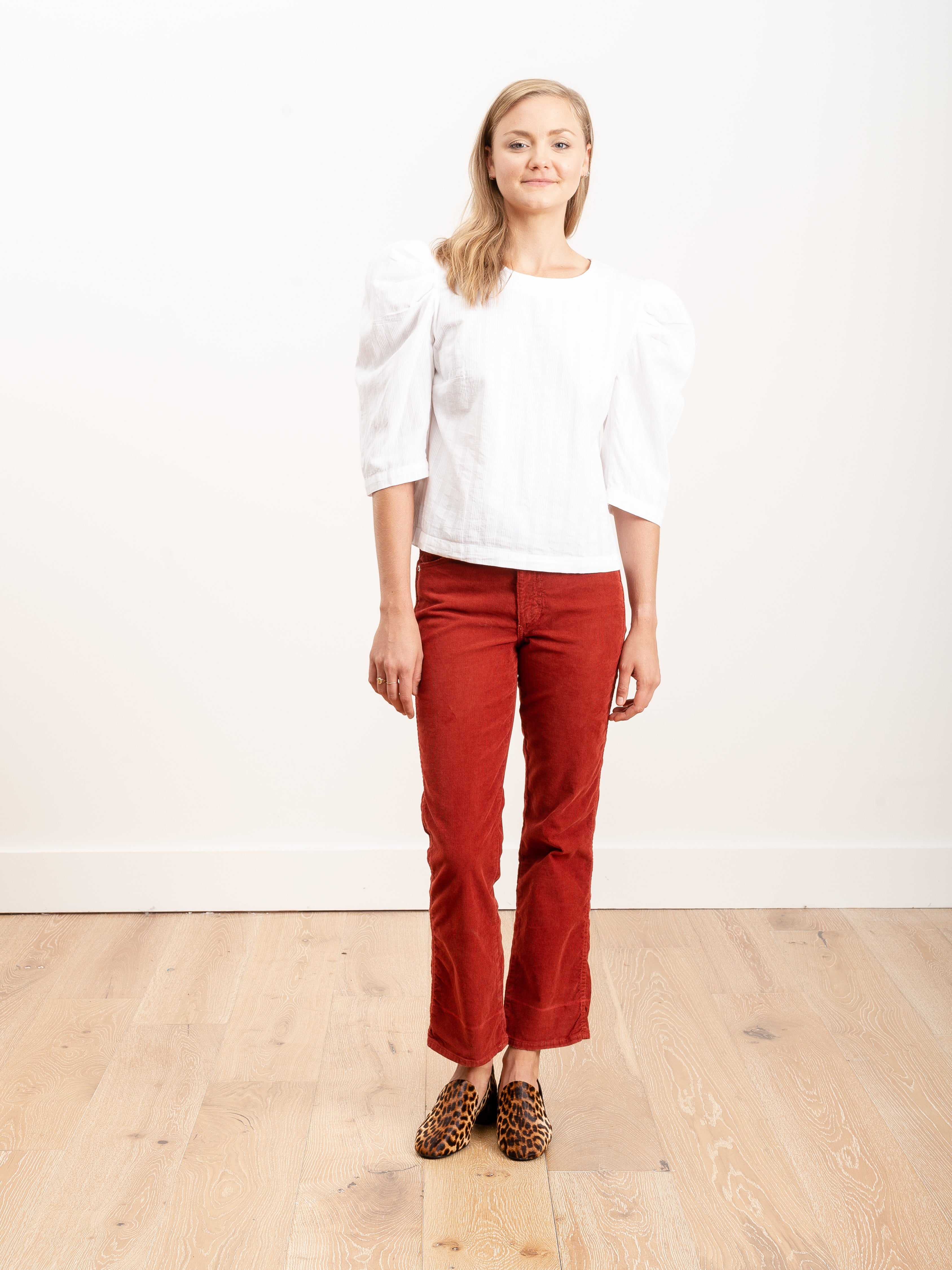 Mara Hoffman, inga blouse - white