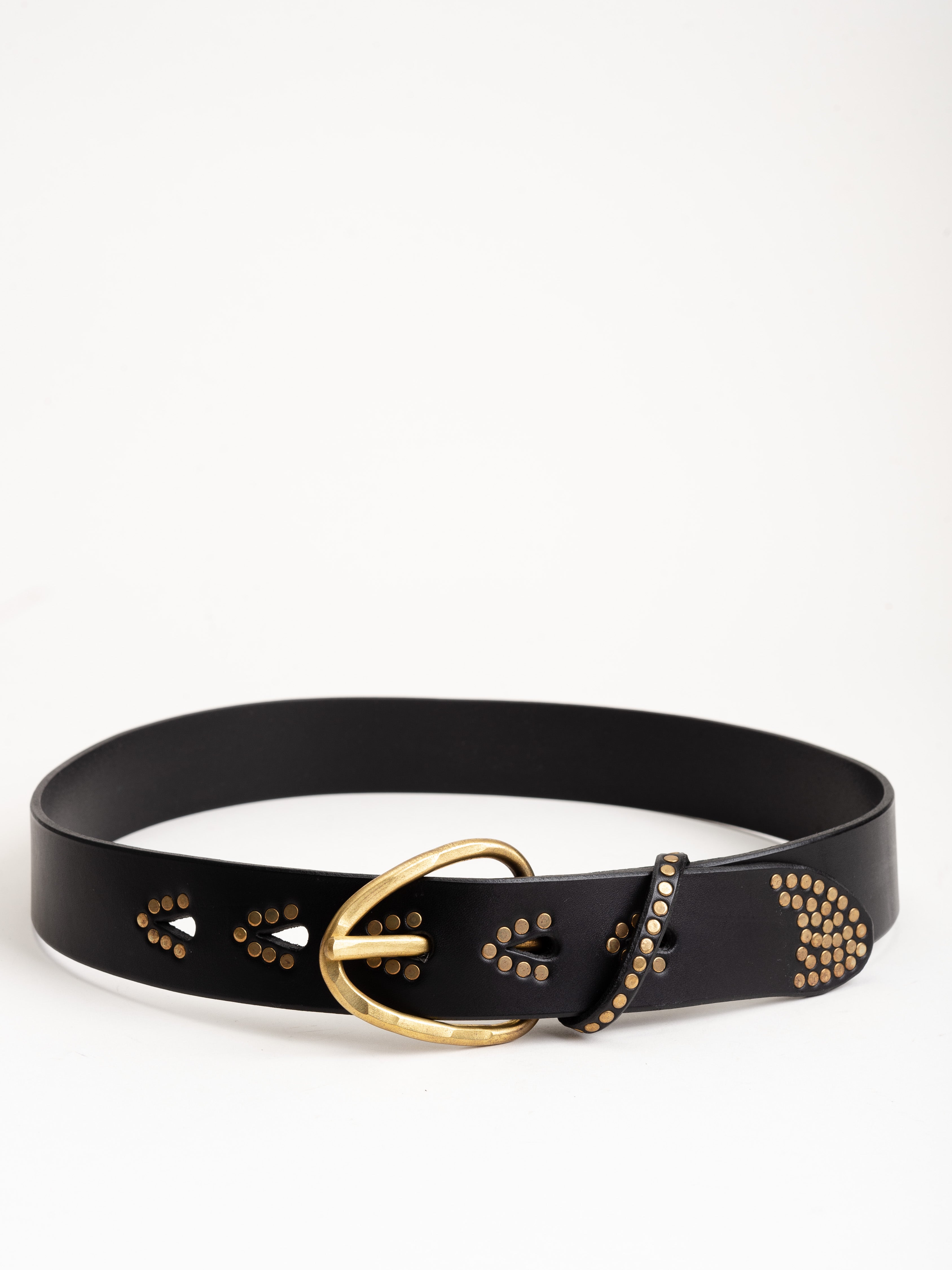 johnny farah, inn belt - black/brass