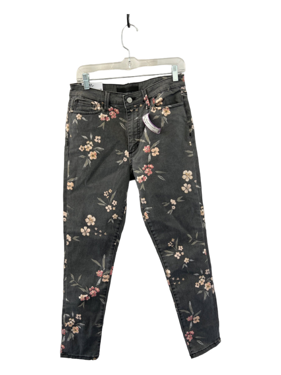 joes jeans, joes jeans Size 29 gray multi Floral High Rise Skinny Crop Pants