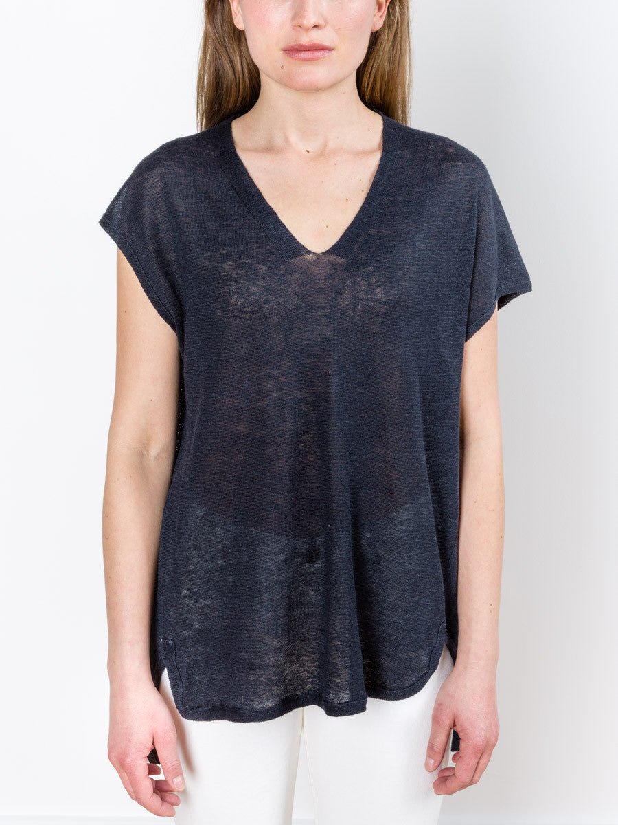 inhabit, kimono tee - dusk