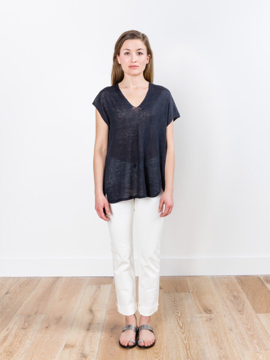 inhabit, kimono tee - dusk