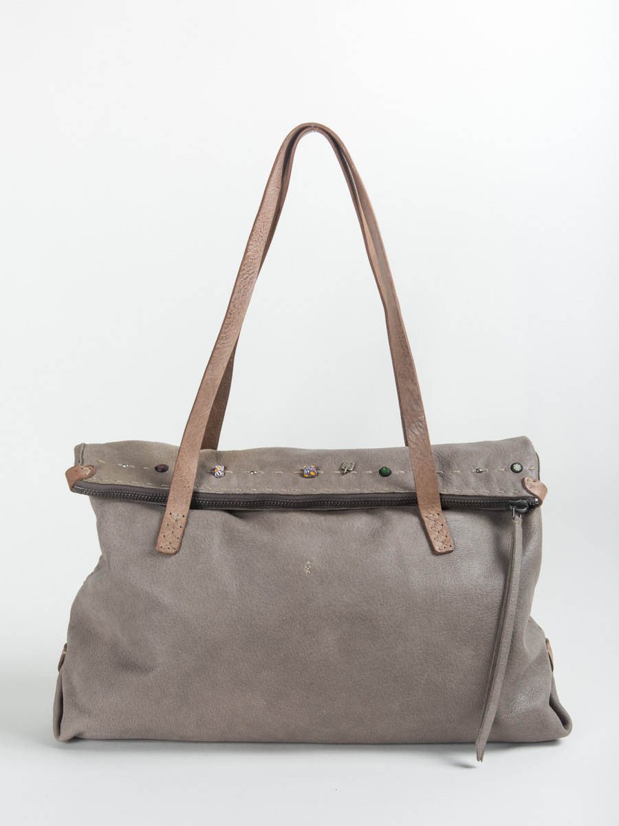 henry beguelin, lady foldover tote