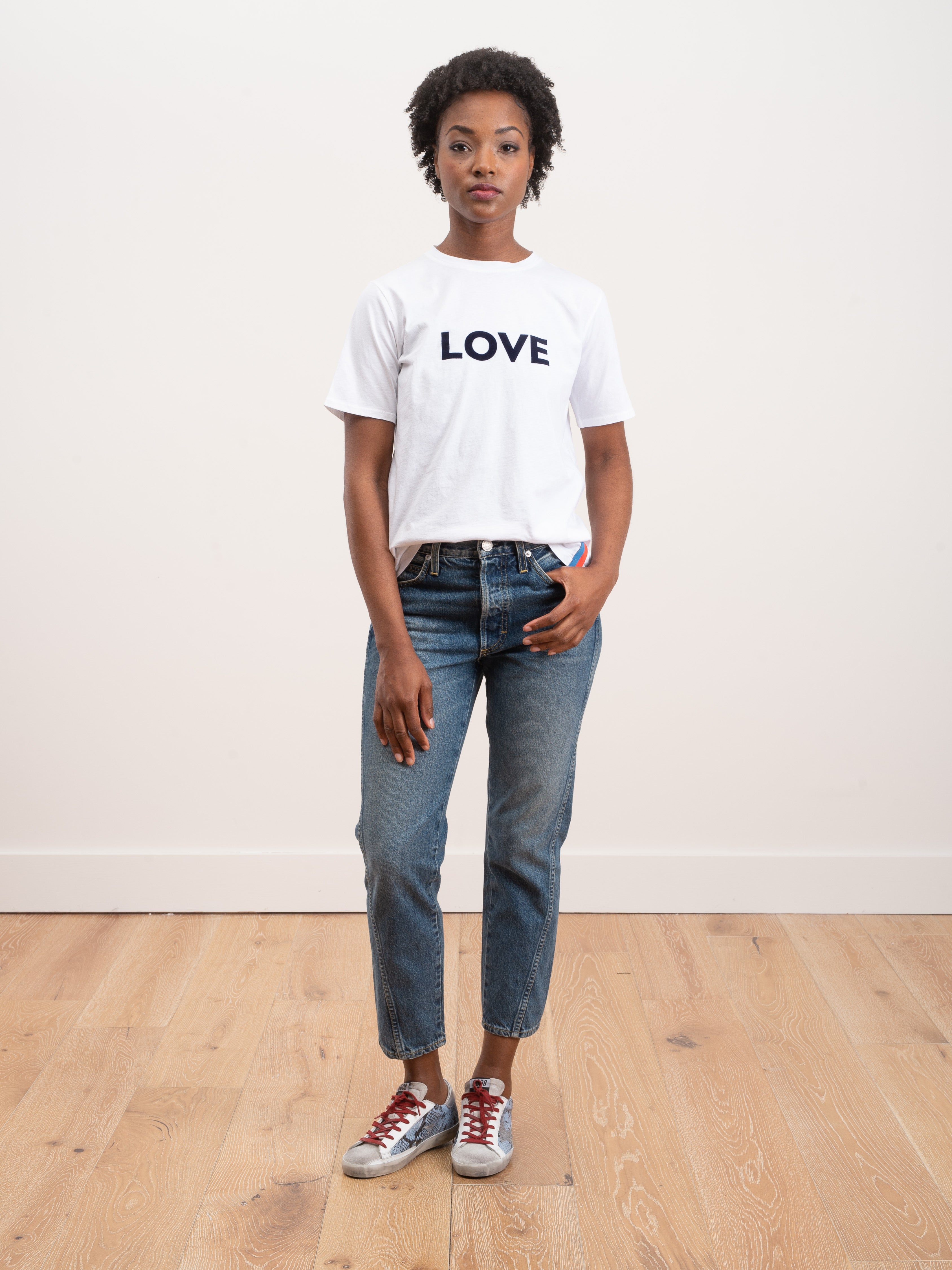 Kule, love tee - white