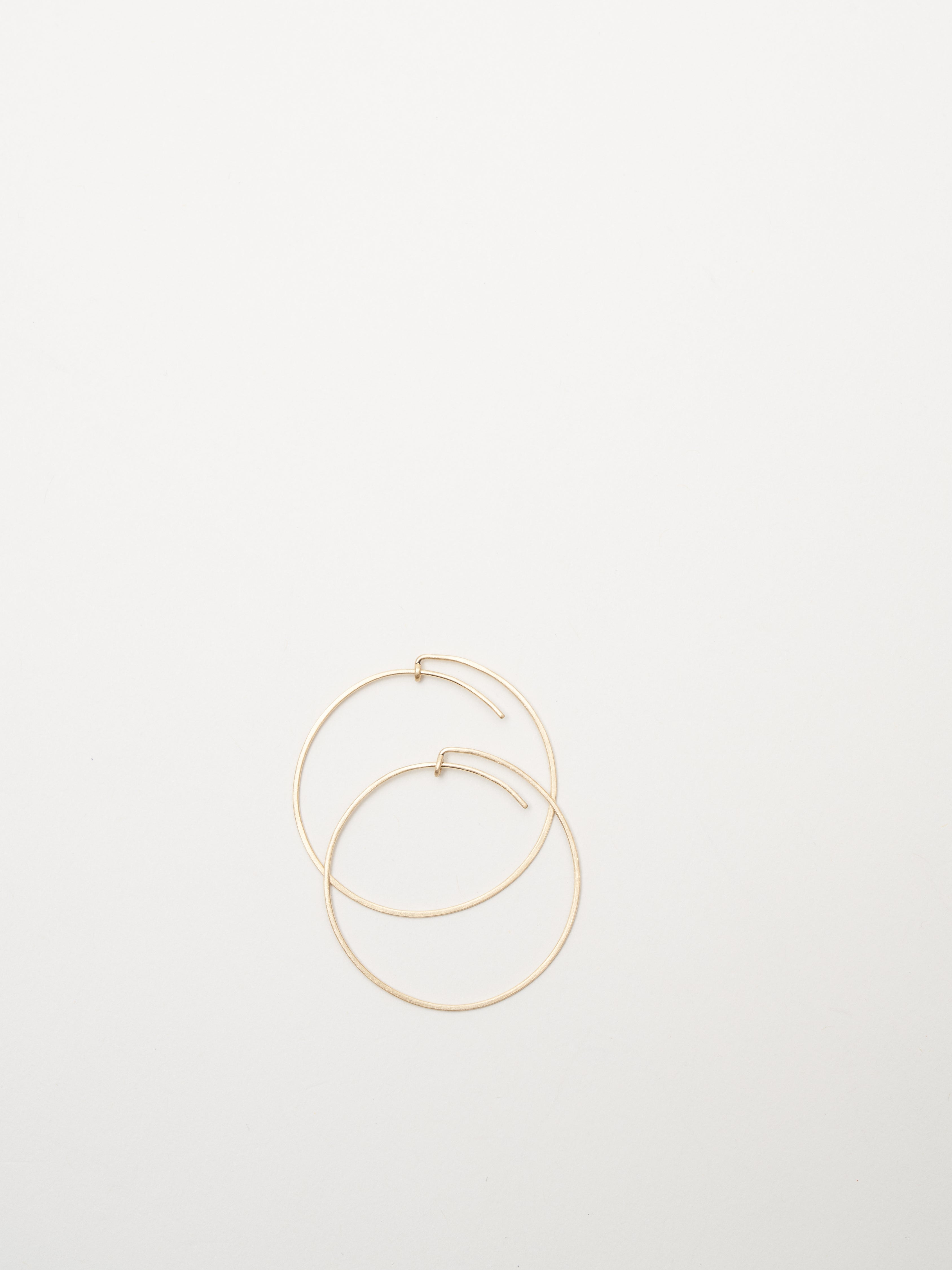 marian maurer, lucky hoop earrings