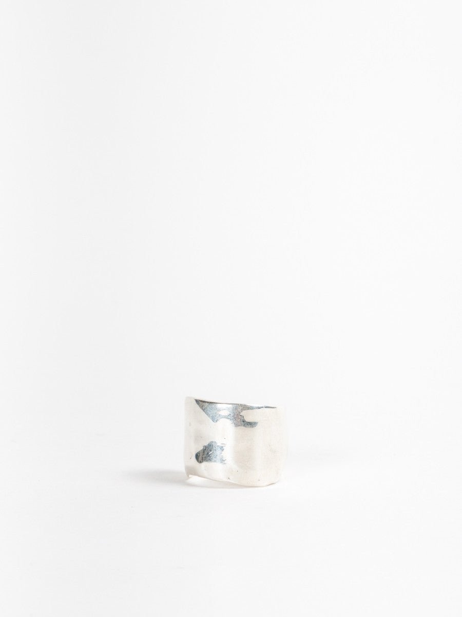 Odette, lunate ring - ss