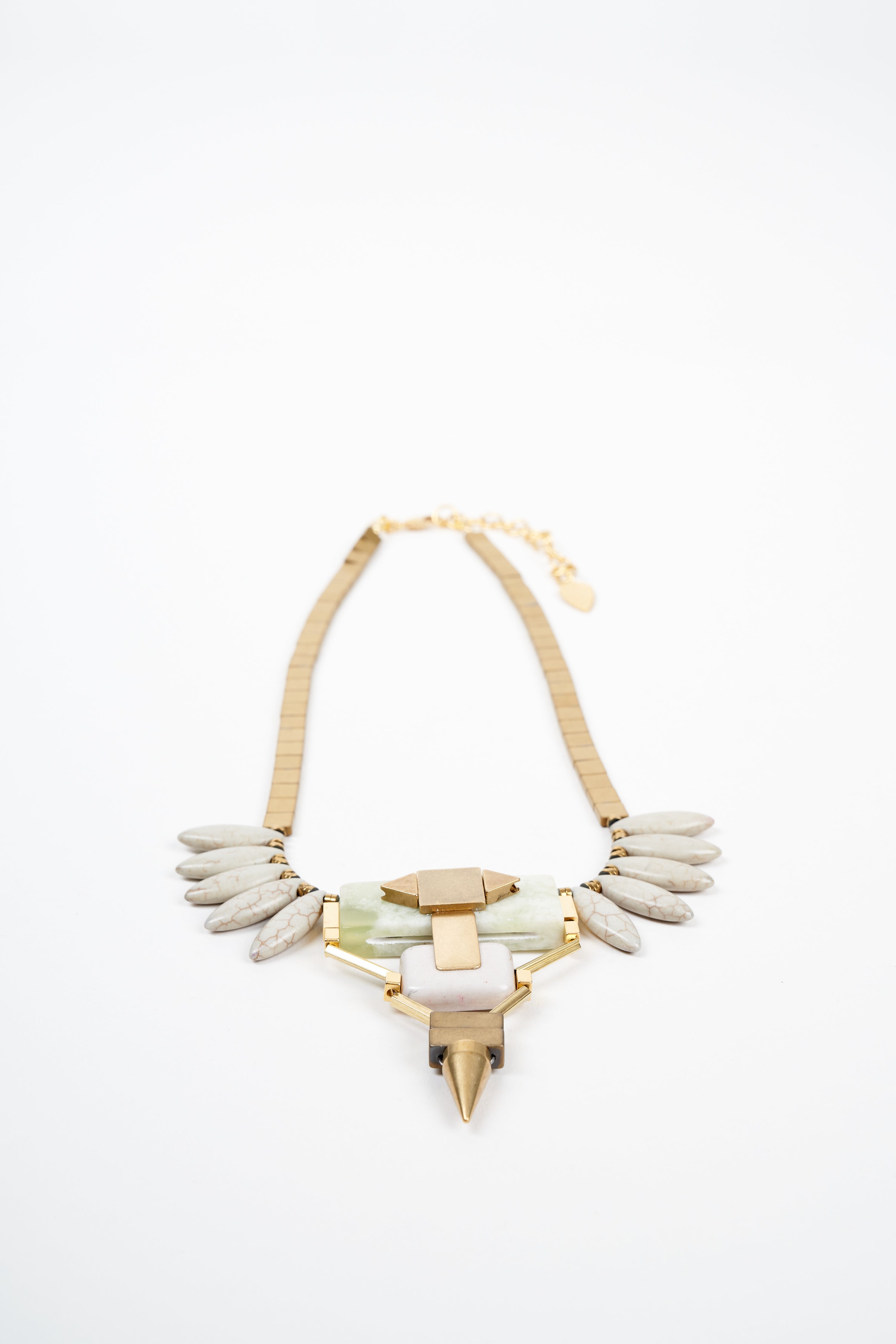 david aubrey, magnesite necklace