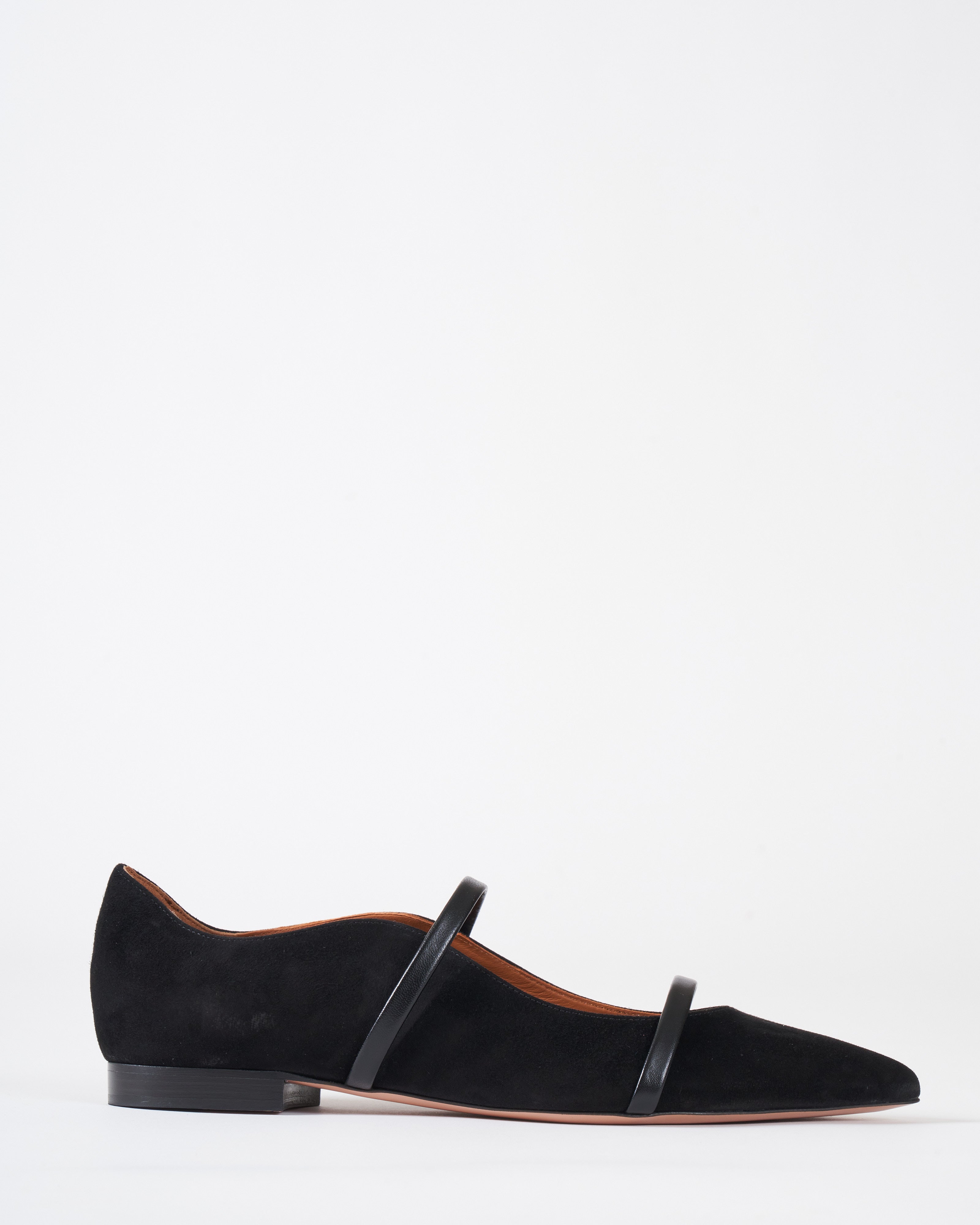 Malone Souliers, maureen flat pump - black