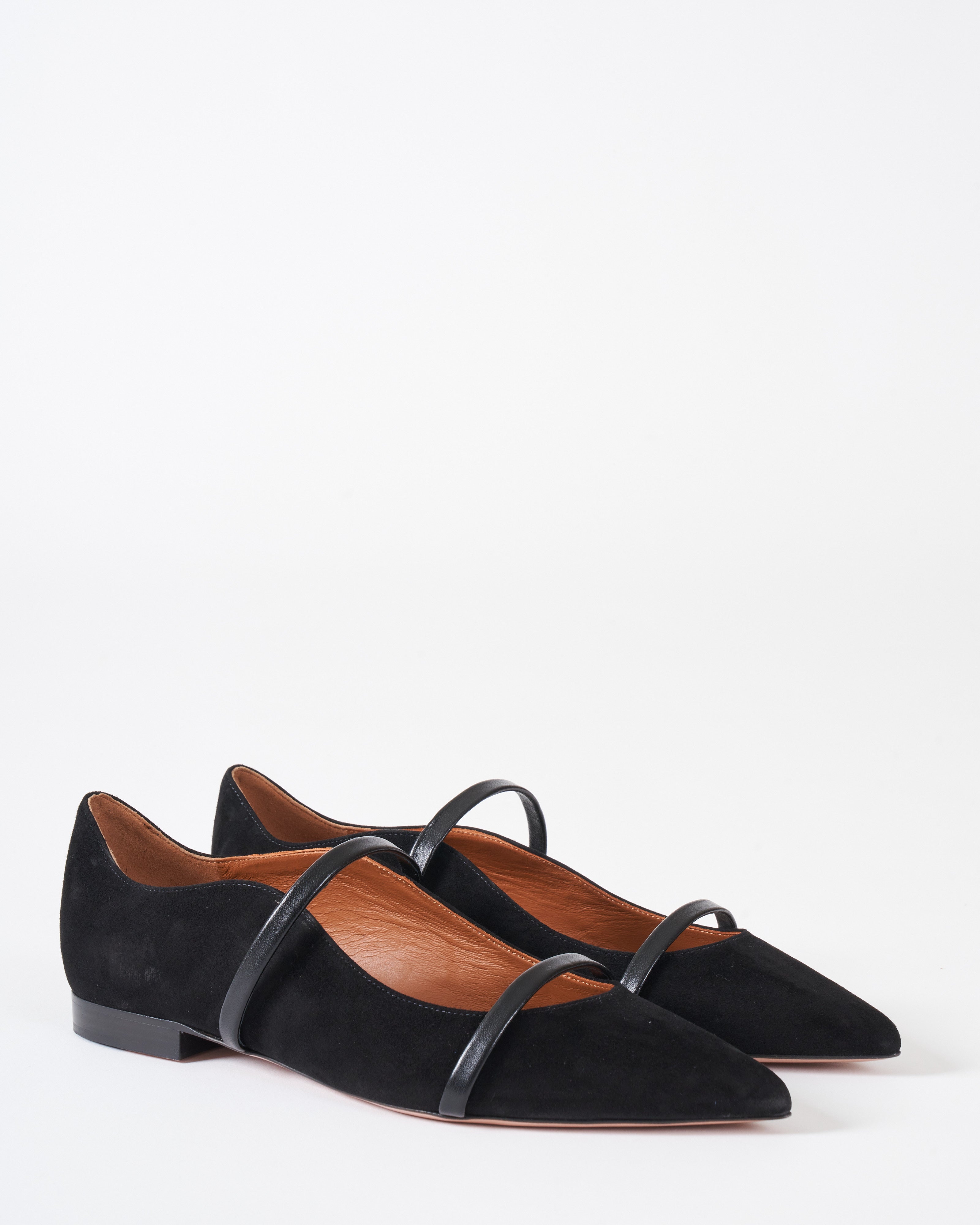 Malone Souliers, maureen flat pump - black