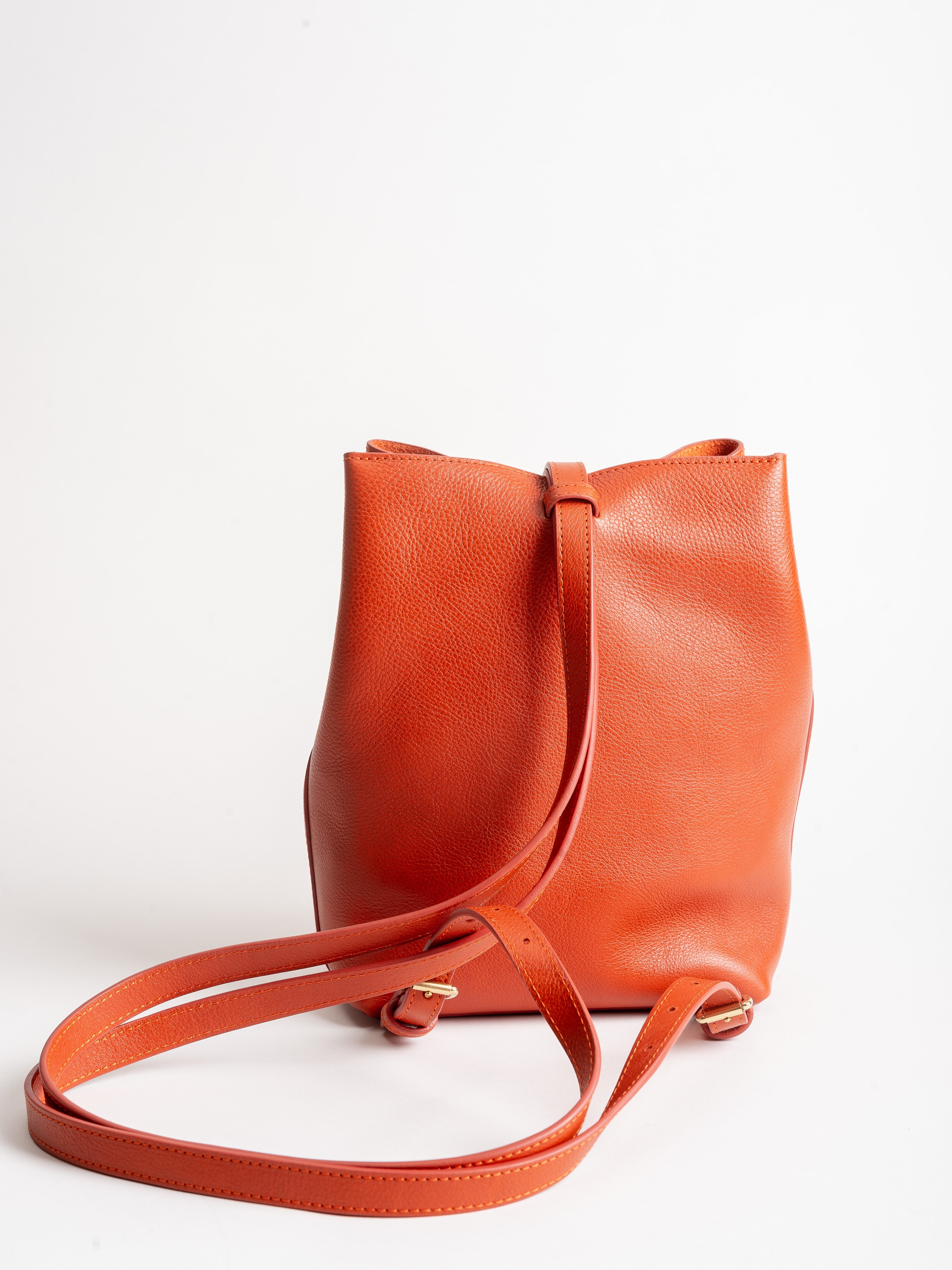 lotuff, mini sling backpack - orange