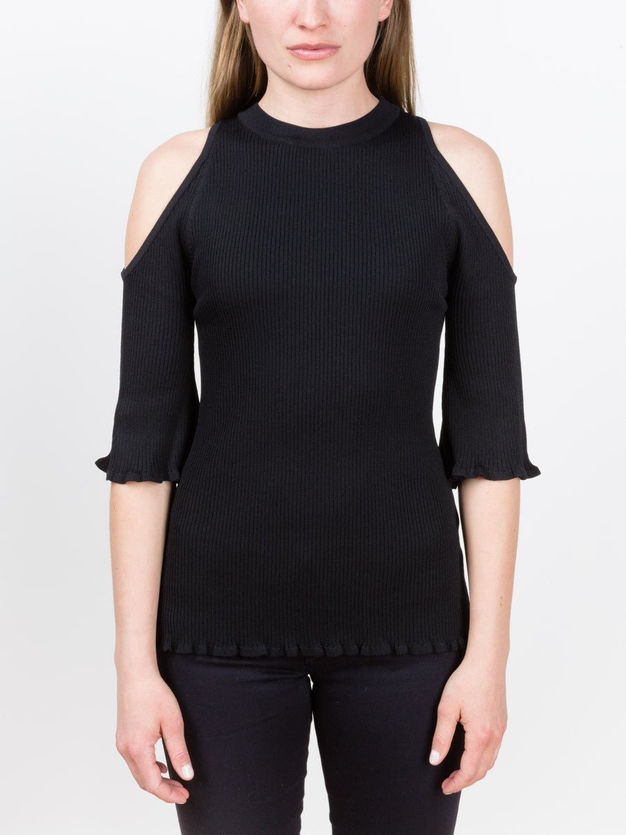 kallmeyer, open shoulder sweater