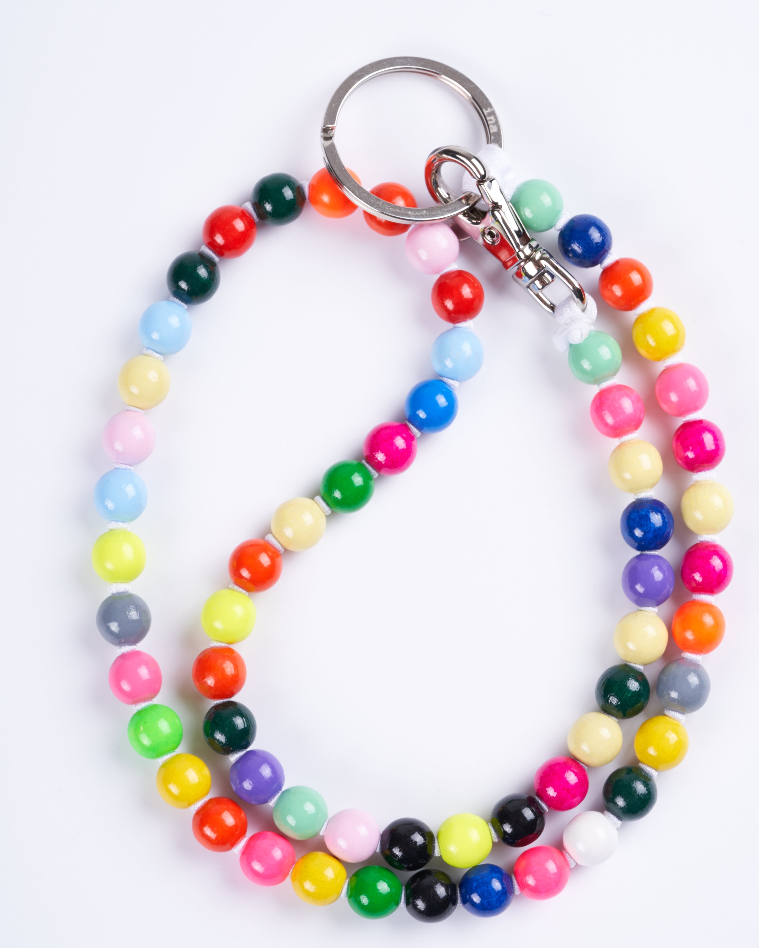 ina seifart, perlen long keyholder - multi mix