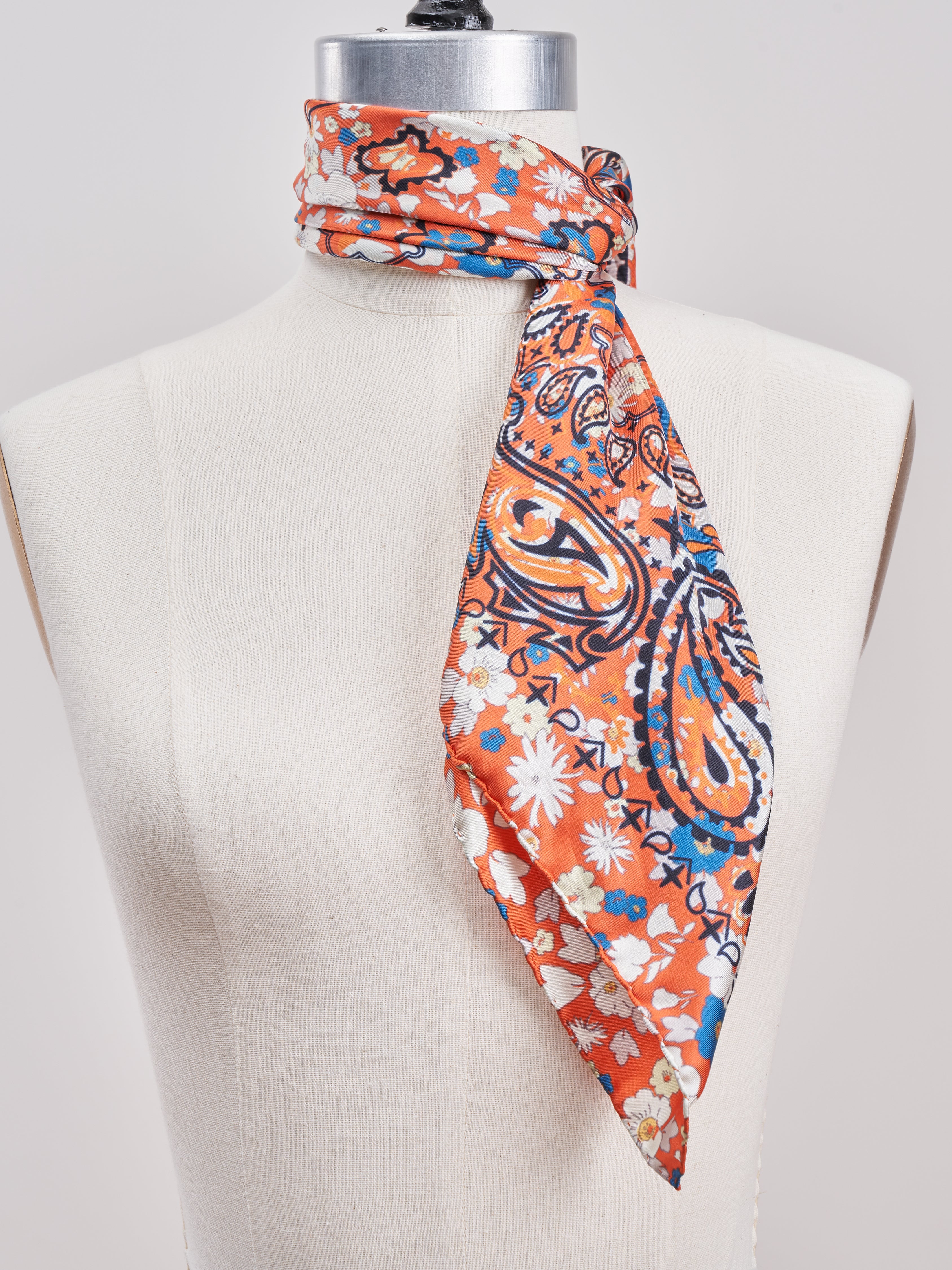 jane carr, pixie petit foulard scarf - rosella