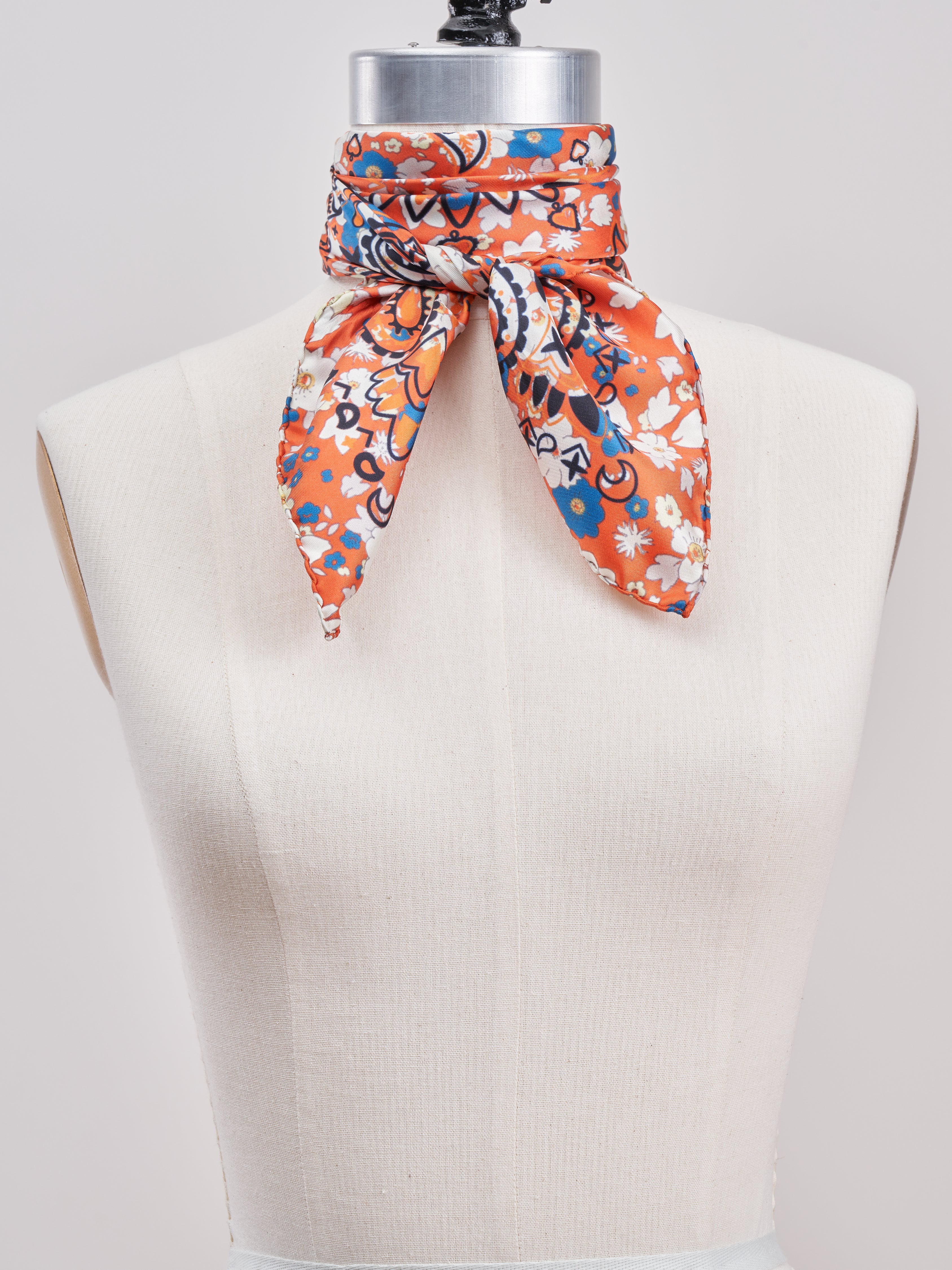 jane carr, pixie petit foulard scarf - rosella