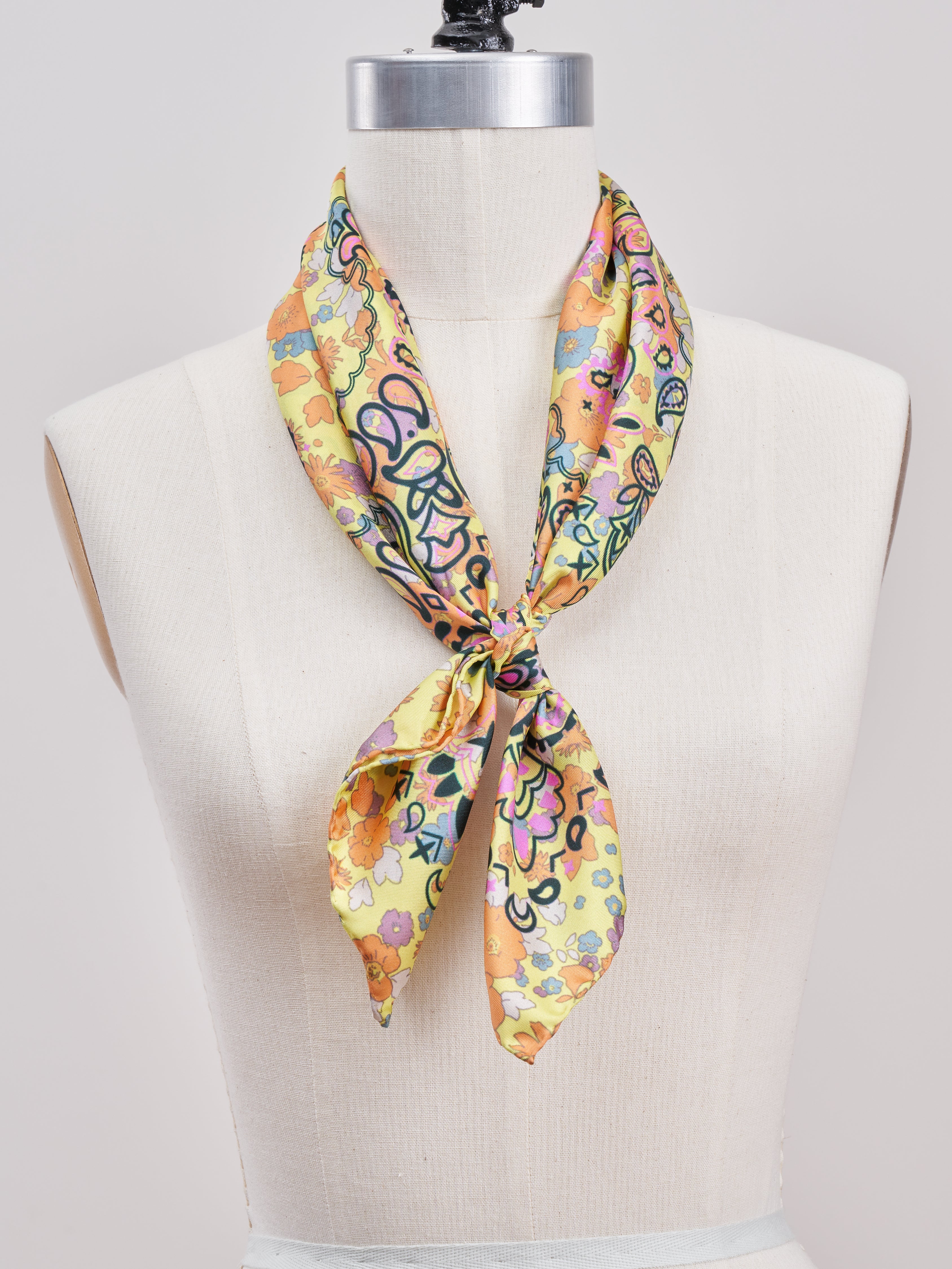 jane carr, pixie petit foulard scarf - tonka