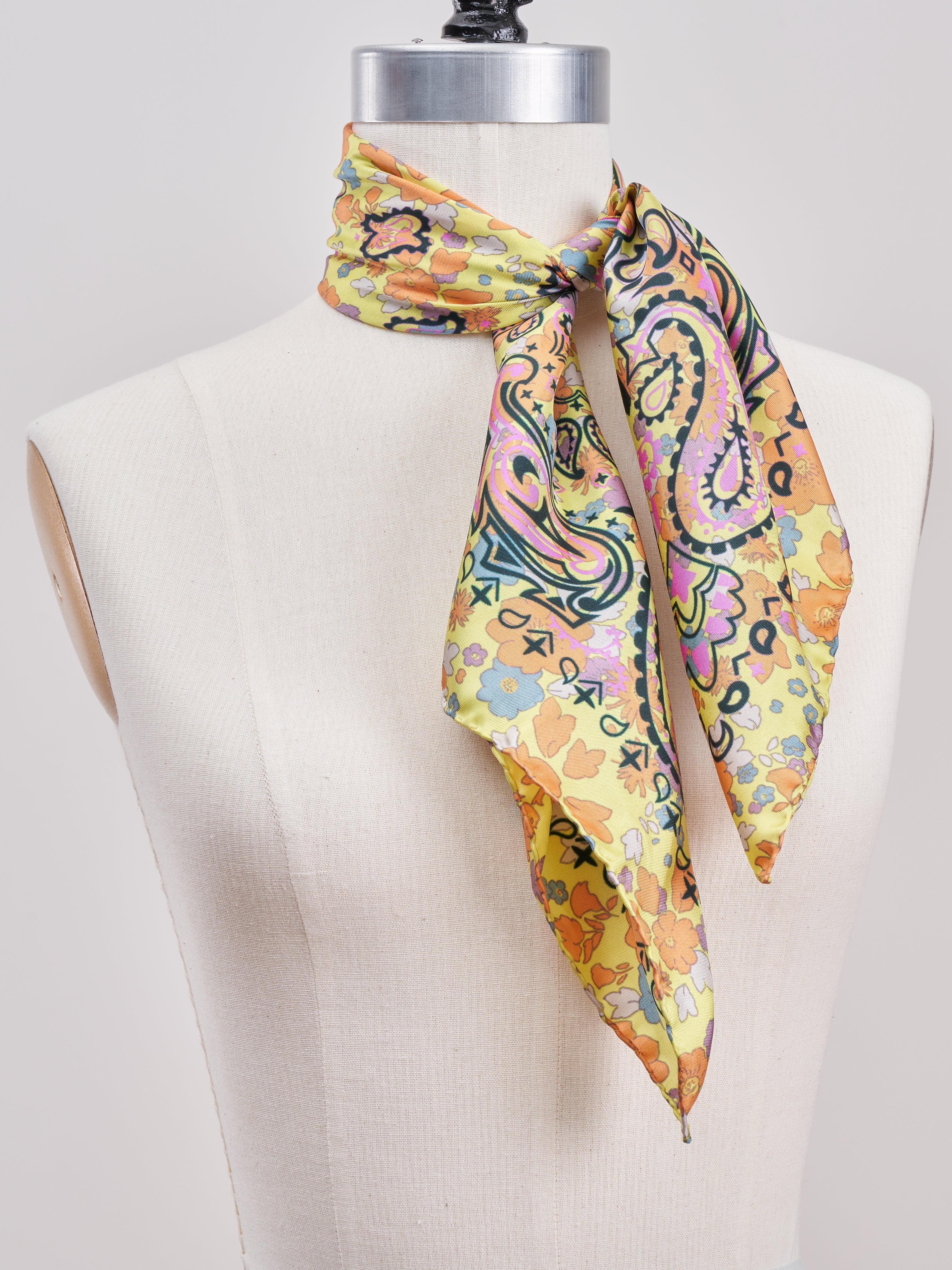 jane carr, pixie petit foulard scarf - tonka