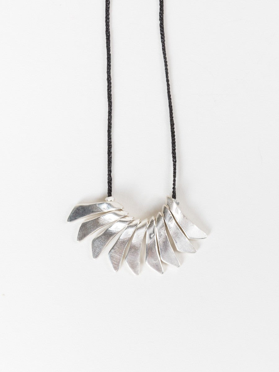 jill platner, plumage necklace