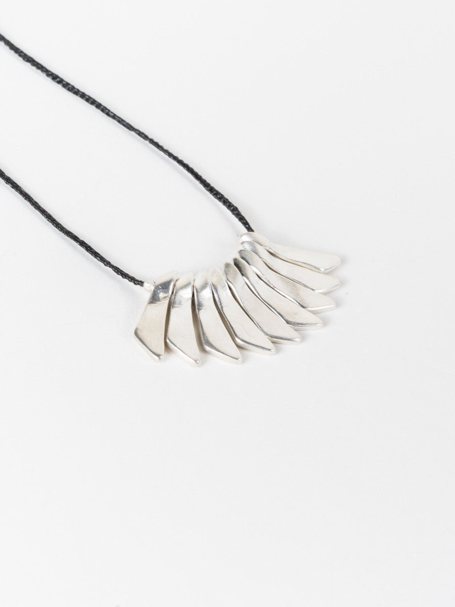 jill platner, plumage necklace