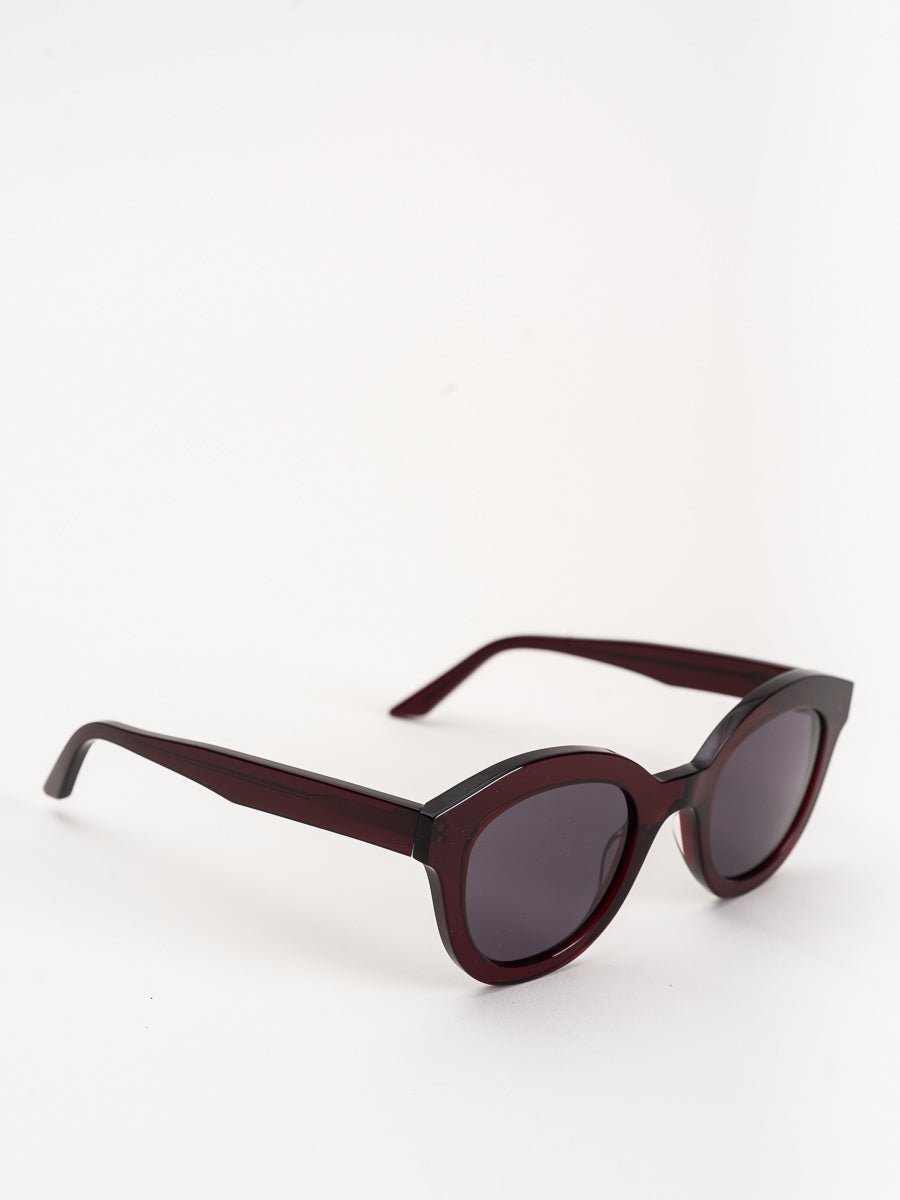 lowercase, roebling sunglasses - ox blood