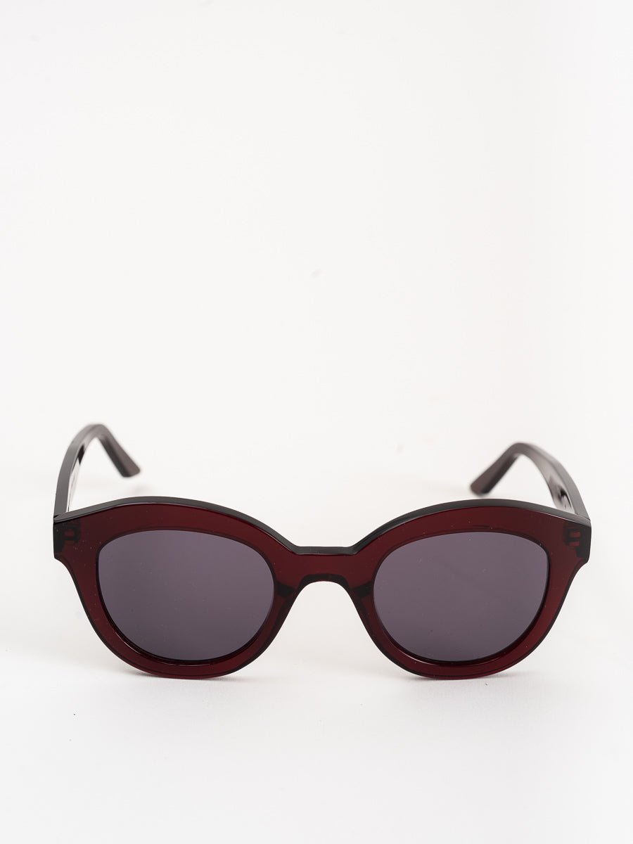 lowercase, roebling sunglasses - ox blood