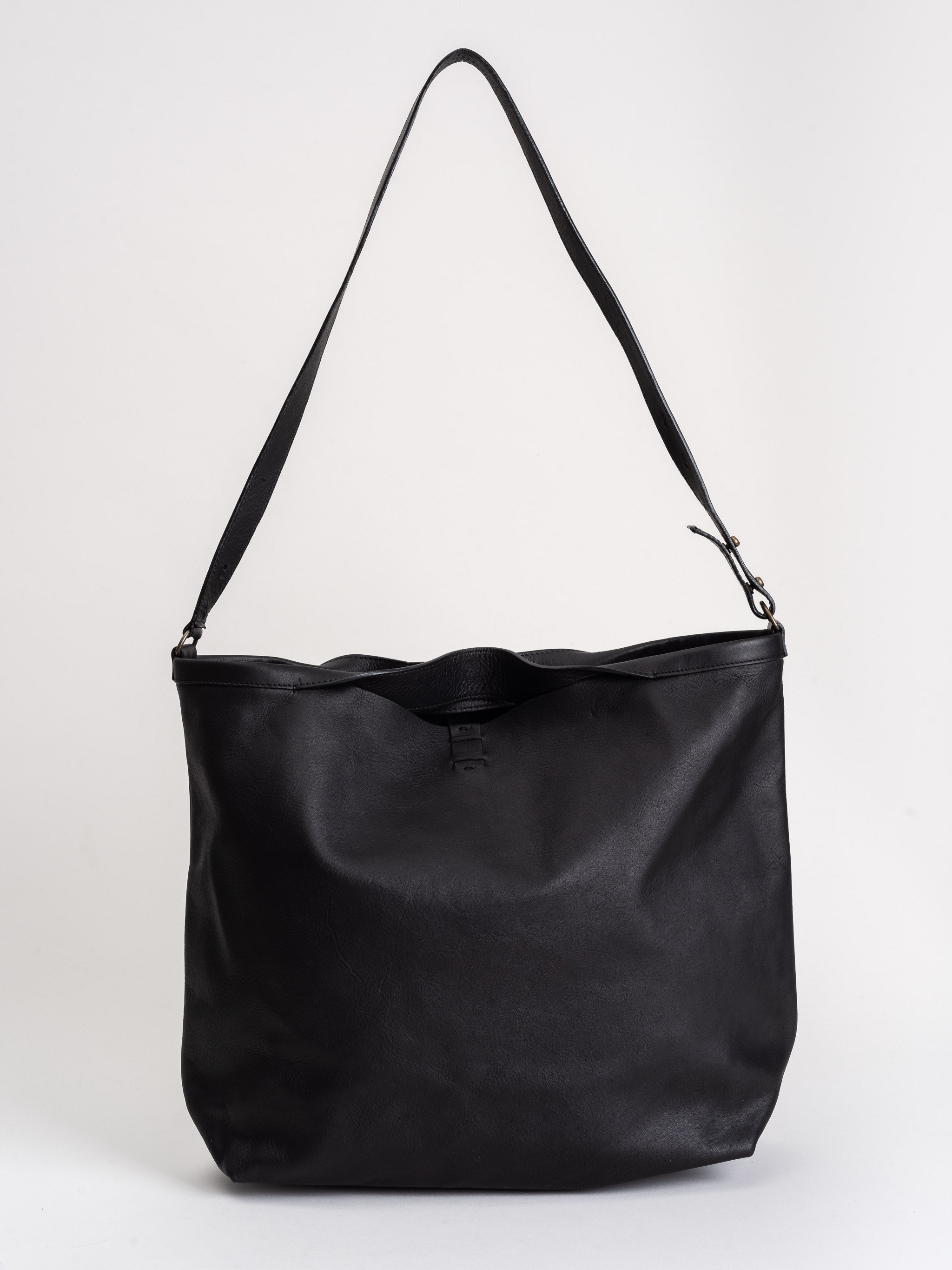 jo handbags, shopper tote- jet black