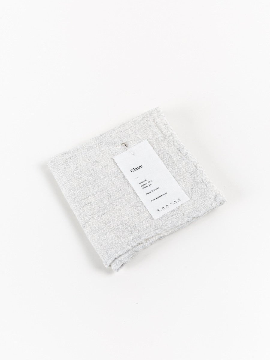 morihata, silver grey washcloth