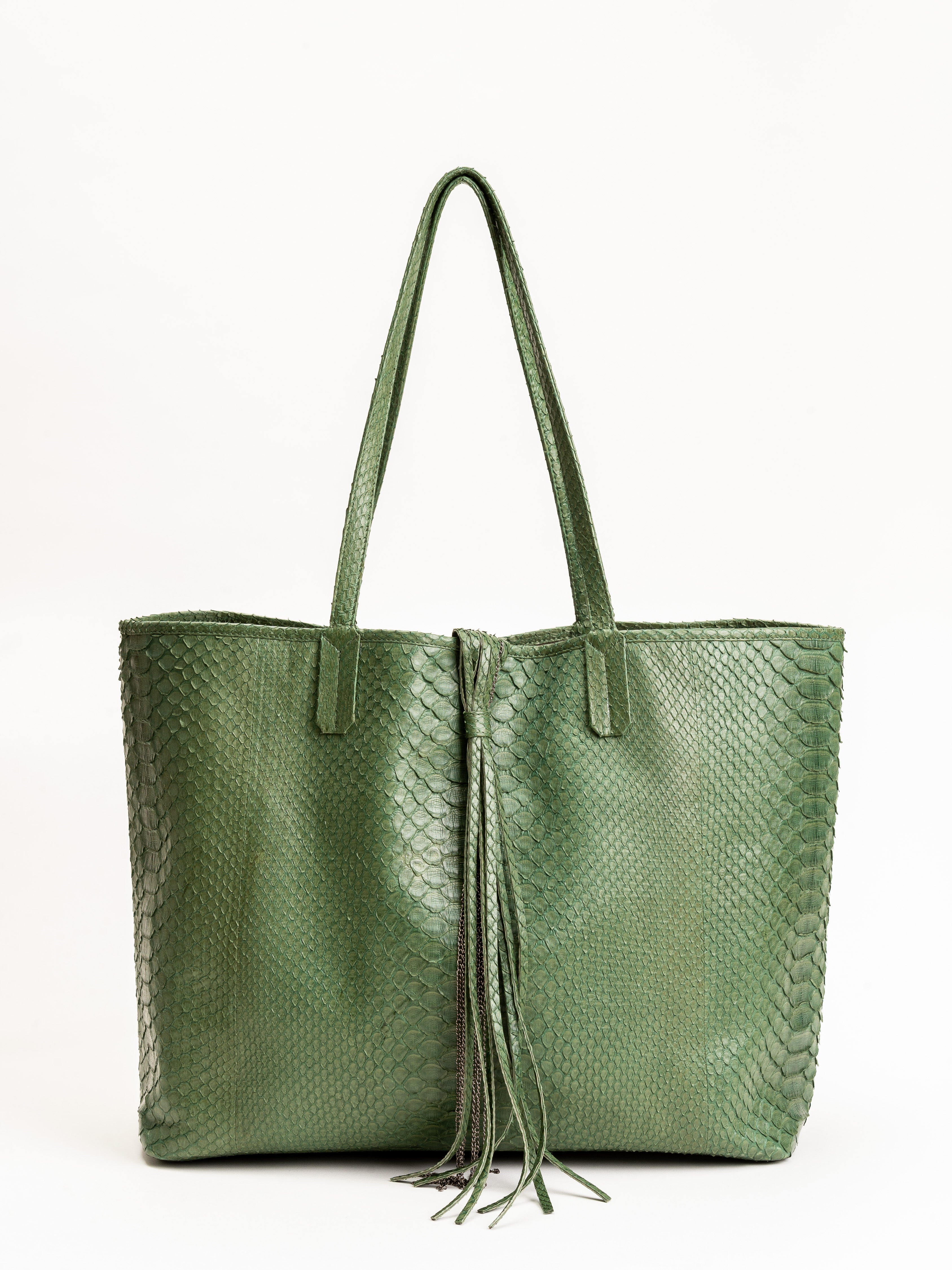 J. Markell, stevie tote - python olive