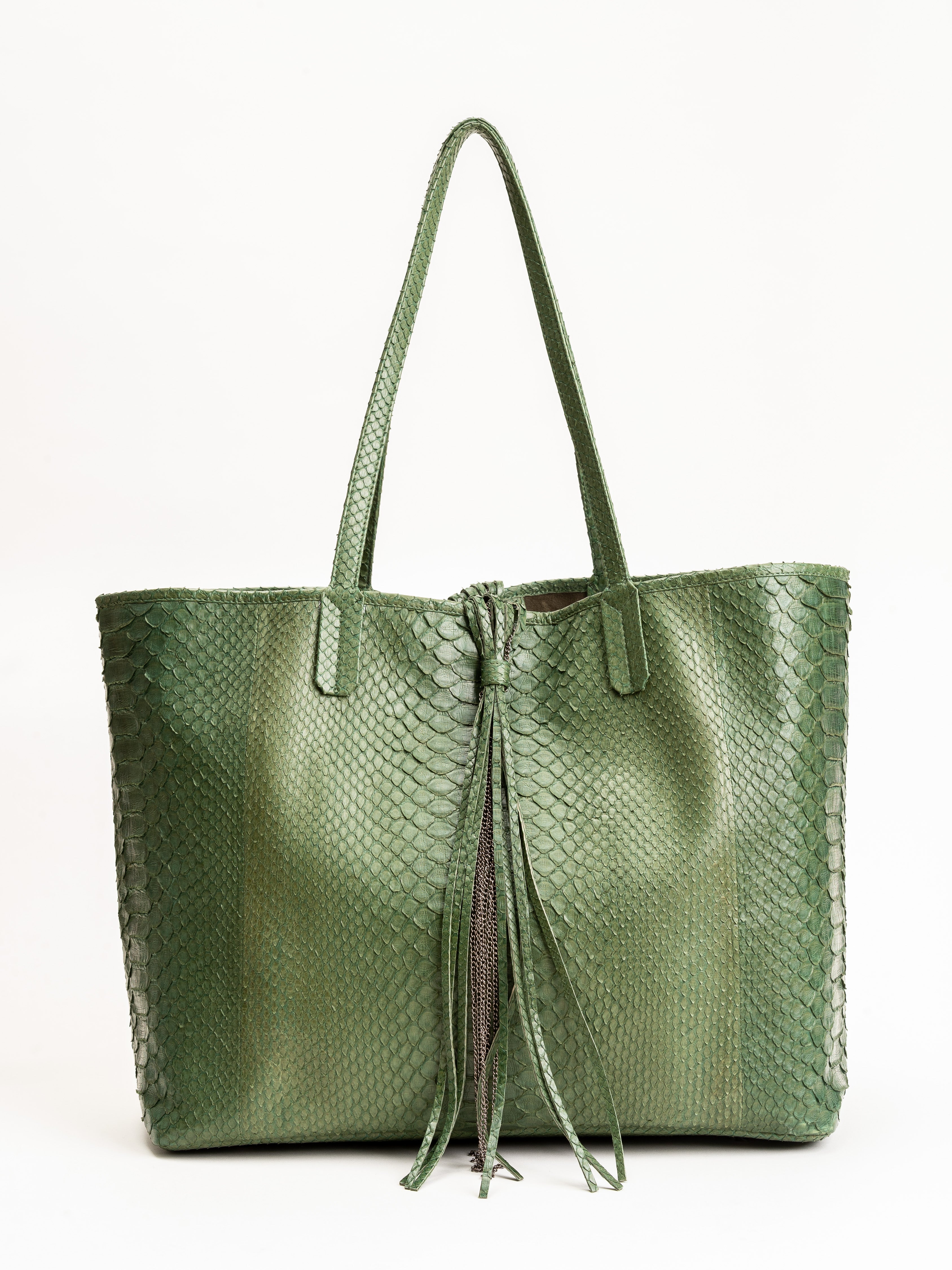 J. Markell, stevie tote - python olive