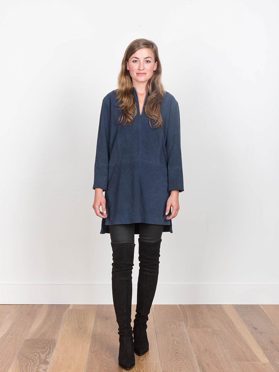 Jenni Kayne, suede kaftan tunic