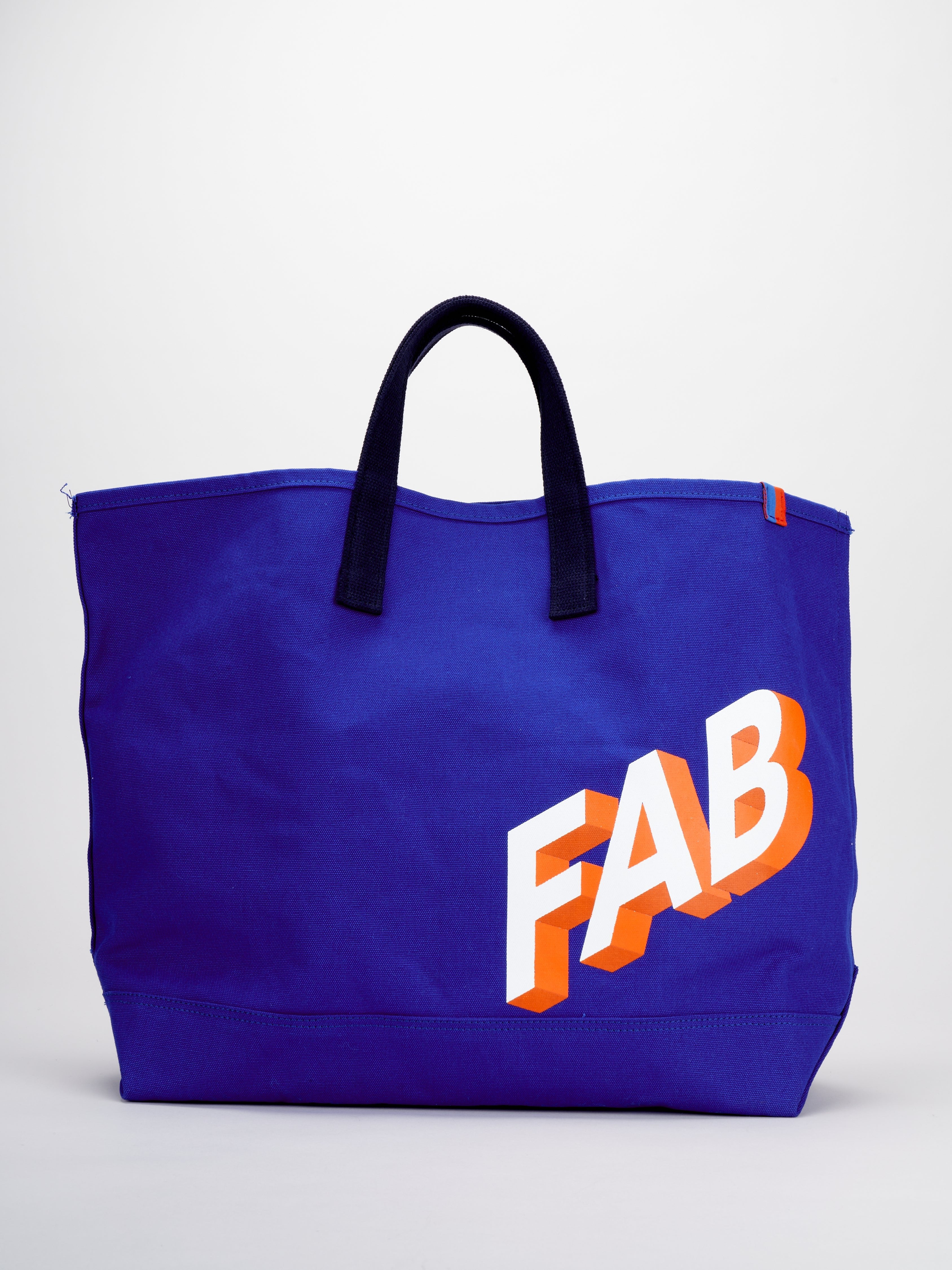 Kule, the fab tote - true blue